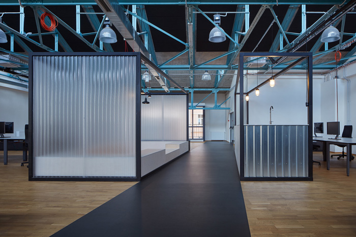 電子商務辦公室過道裝修效果圖