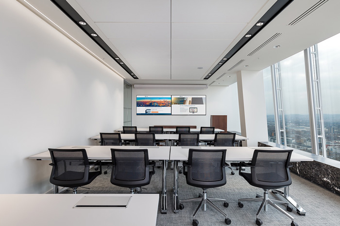 策劃公司辦公室匯報室裝修設計效果圖