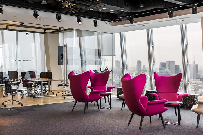 策劃公司辦公室交流區裝修設計效果圖