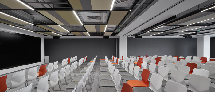 辦公大樓會議室裝修設計效果圖