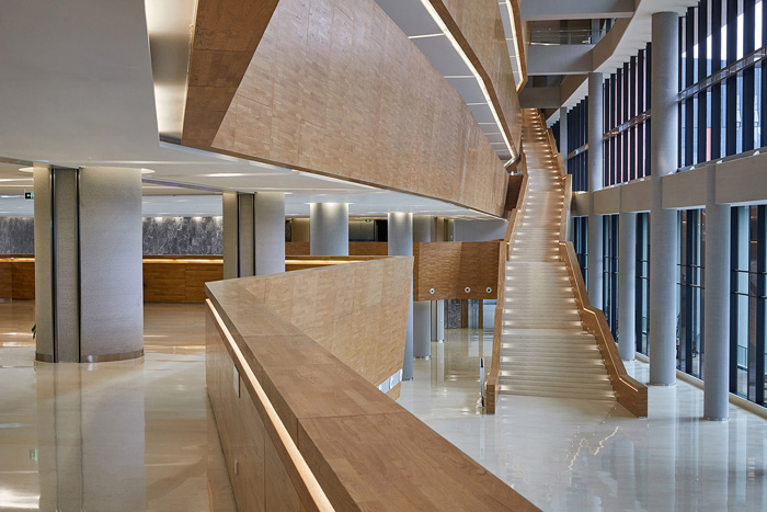 辦公樓中庭裝修設(shè)計效果圖