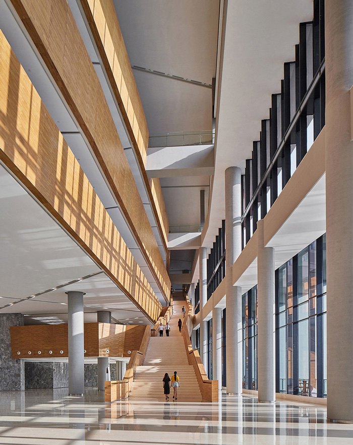 辦公樓南側(cè)樓梯裝修設(shè)計效果圖