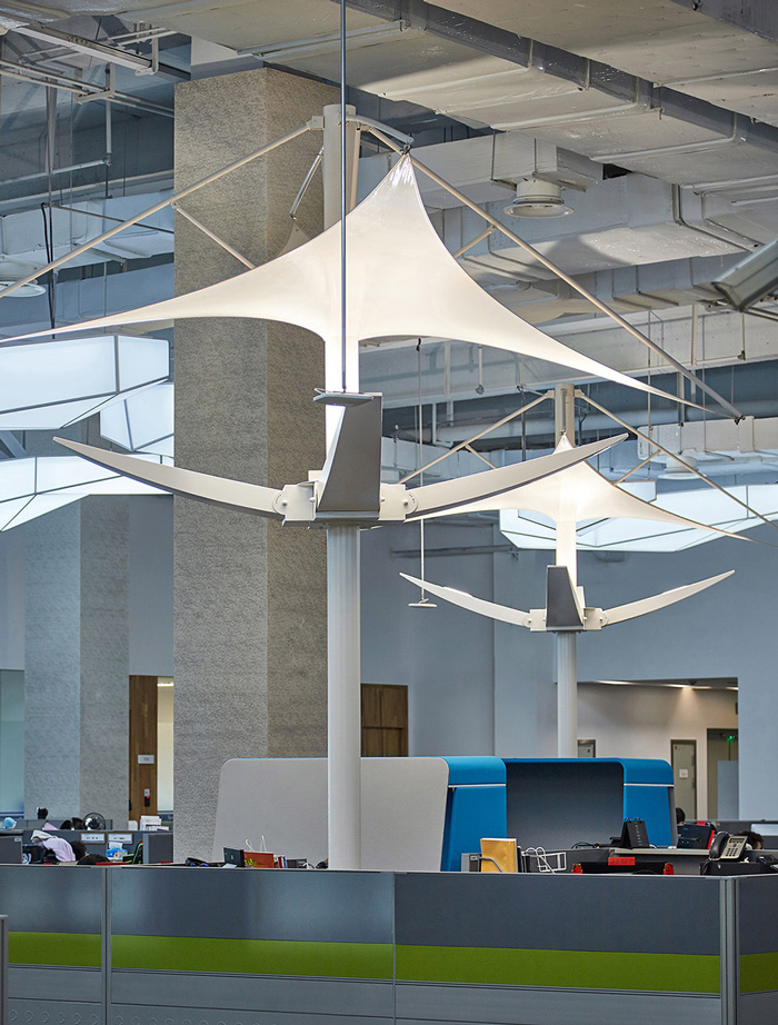 辦公樓辦公區(qū)裝修設(shè)計效果圖