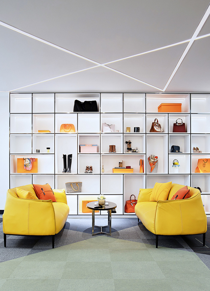 奢侈品公司辦公室接待區(qū)裝修設(shè)計(jì)效果圖