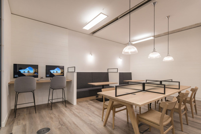 女裝公司辦公室辦公區裝修效果圖