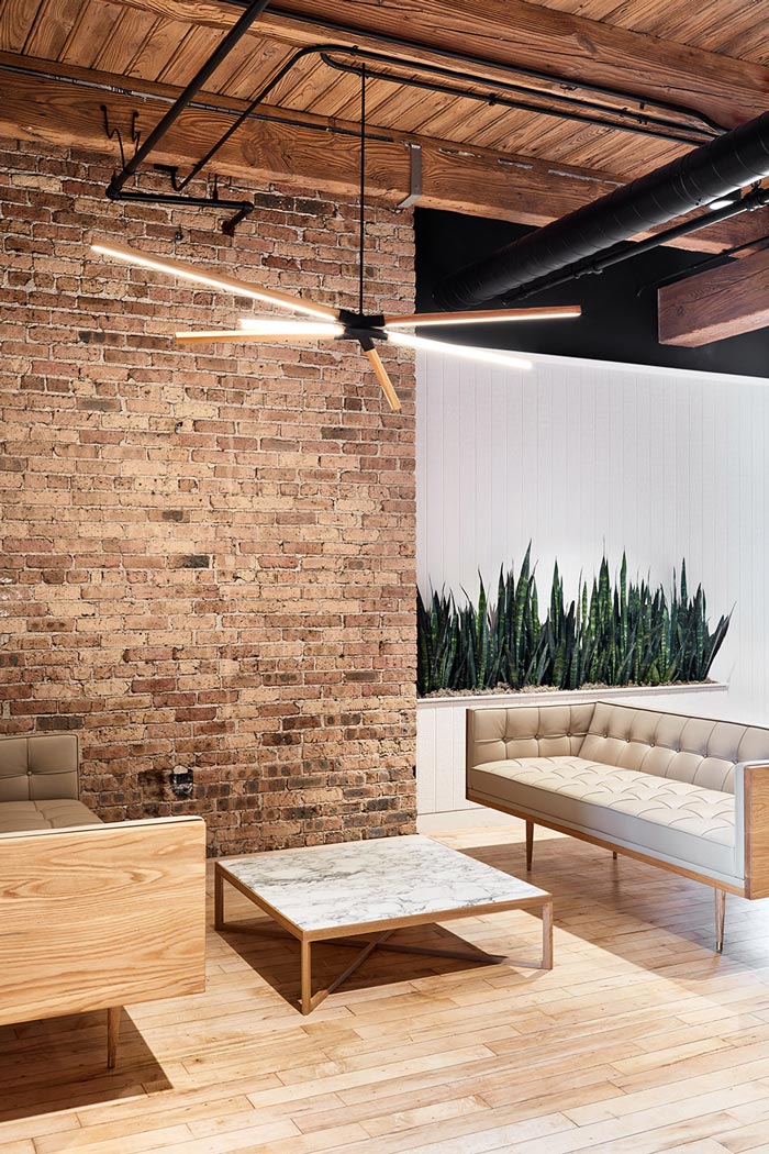 金融行業(yè)辦公室接待區(qū)裝修設計效果圖