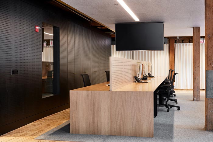 金融行業(yè)辦公室辦公區(qū)裝修設計效果圖