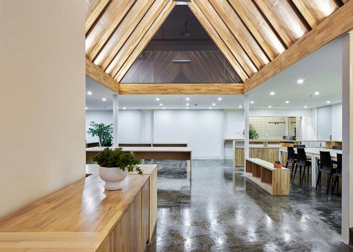 loft金融辦公室裝修設計效果圖