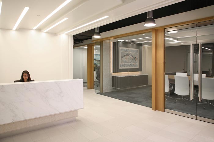 財務咨詢公司前臺裝修設計效果圖