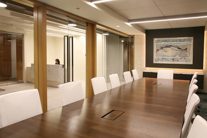 財務咨詢公司會議室裝修設計效果圖