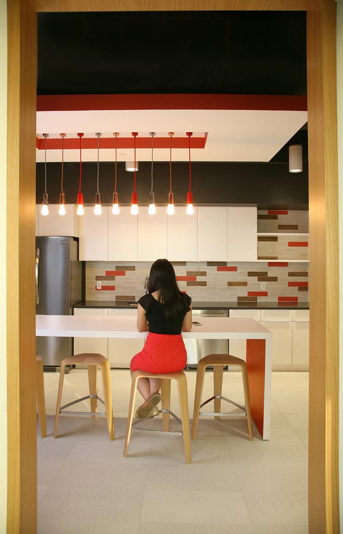 財務咨詢公司茶水間裝修設計效果圖