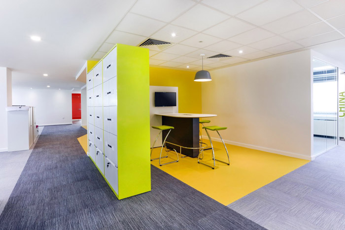 理財公司匯報區裝修設計效果圖