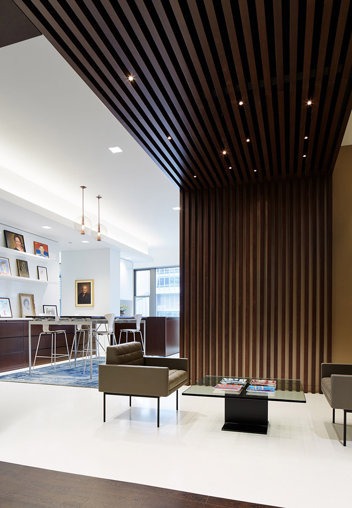 財務管理公司進門區裝修設計效果圖