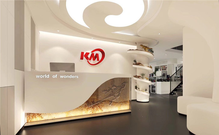 玩具公司前臺裝修設計效果圖