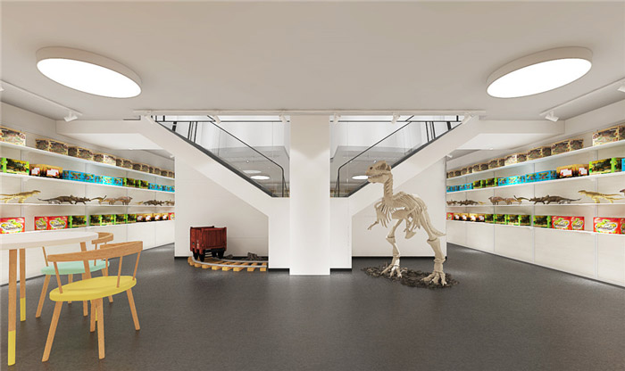 玩具公司展廳裝修設計效果圖