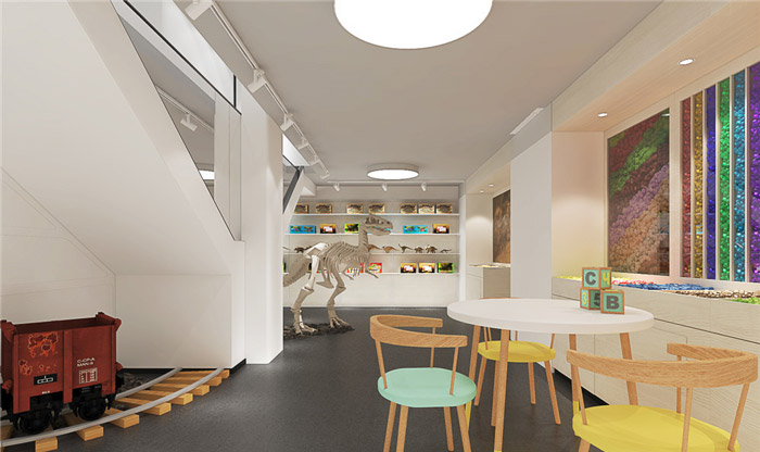 玩具公司展廳裝修設計效果圖