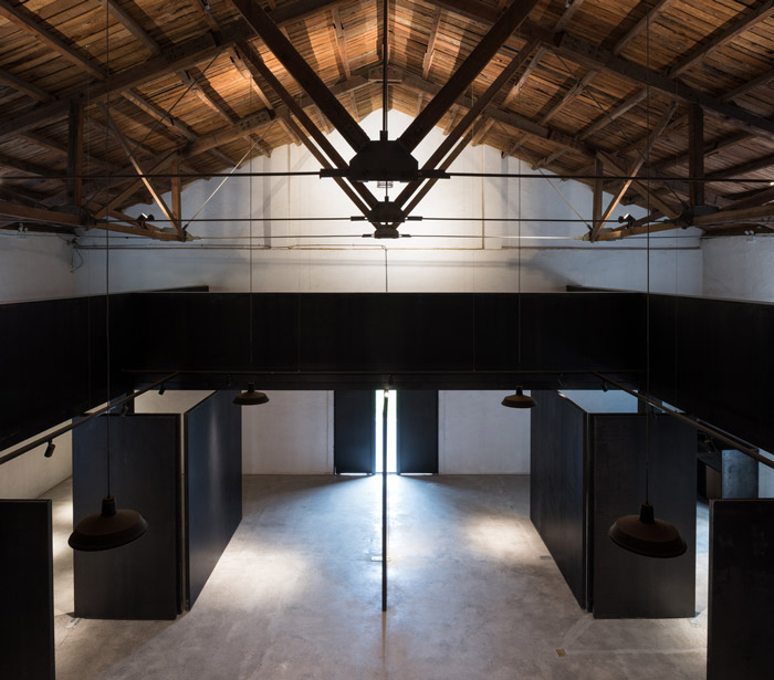 廠房改造動線裝修設計效果圖