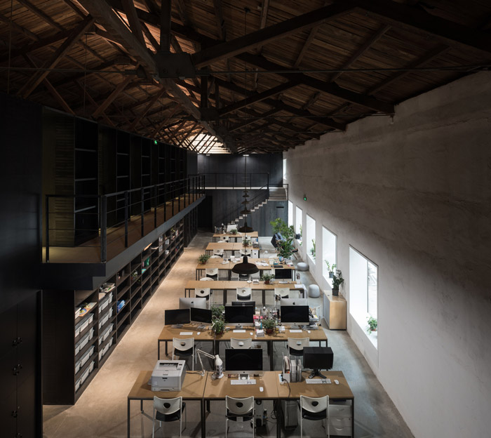 廠房改造辦公區裝修設計效果圖