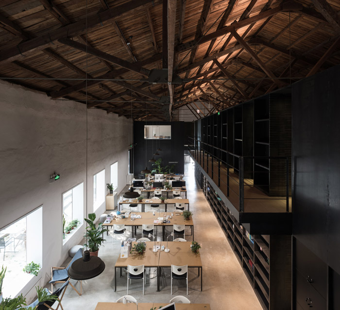 廠房改造辦公區裝修設計效果圖