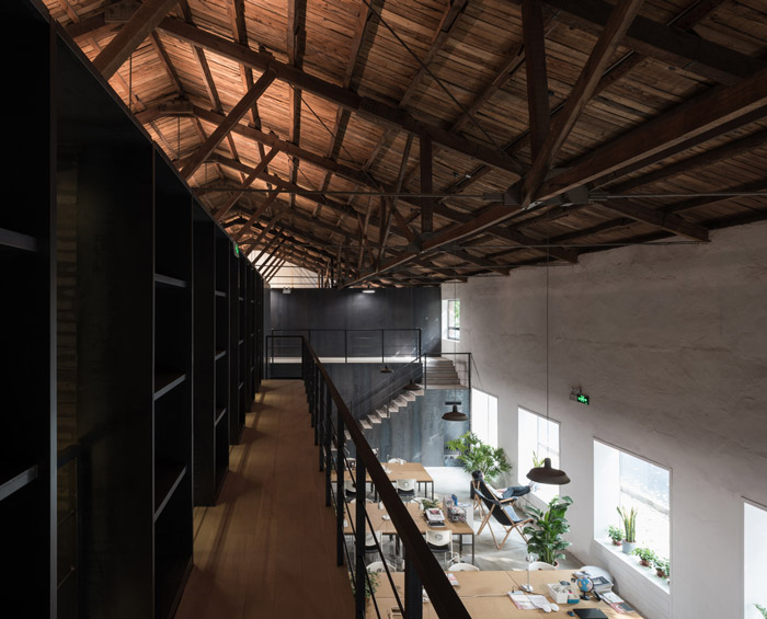 廠房改造二樓過道裝修設計效果圖