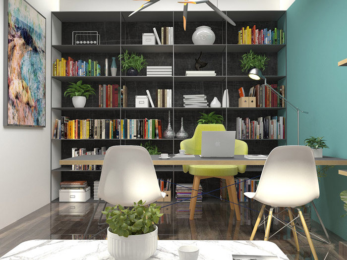 廠房總經理辦公室設計效果圖