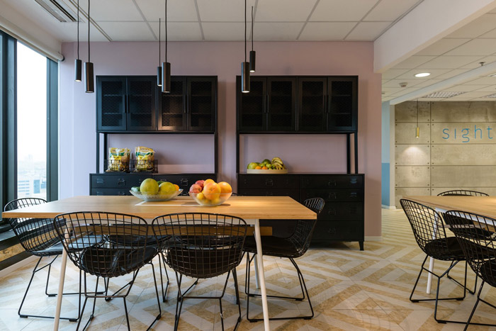 生物技術公司茶水間裝修設計效果圖