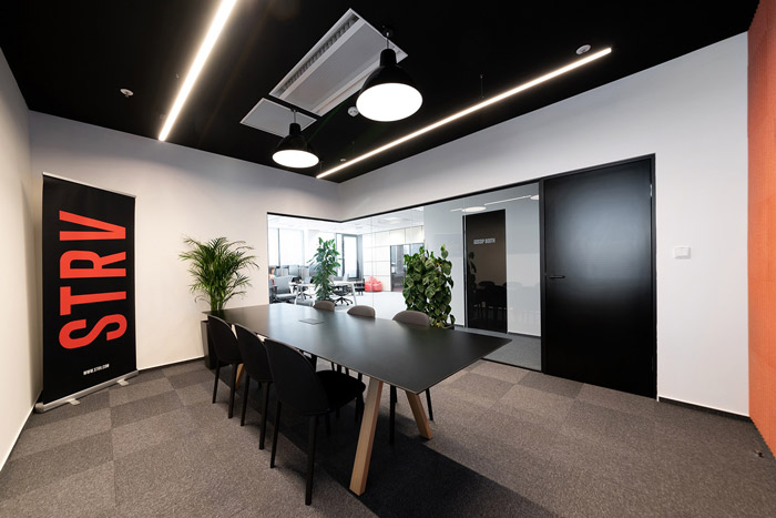 軟件開發(fā)公司辦公室交流區(qū)設(shè)計(jì)效果圖