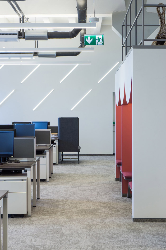 工業(yè)閣樓loft辦公室過道裝修設(shè)計(jì)效果圖