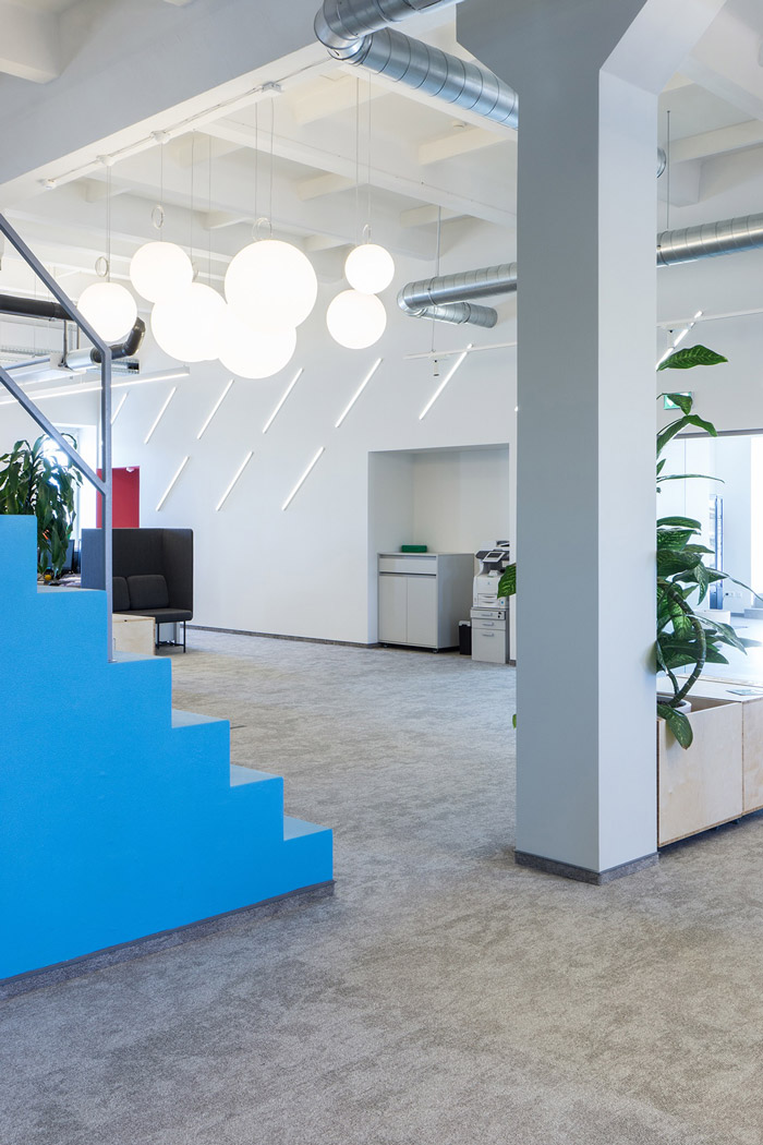 工業(yè)閣樓loft辦公室打印區(qū)裝修設(shè)計(jì)效果圖