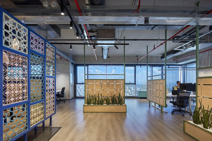 營養科技公司辦公室辦公區設計效果圖