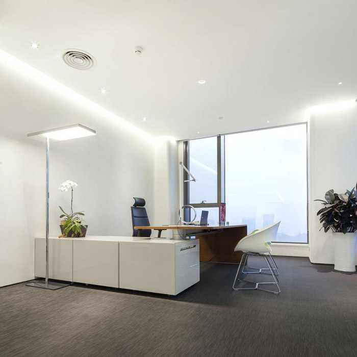 電子科技公司總經理辦公室裝修設計效果圖