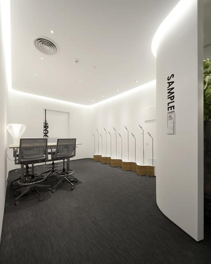 電子科技公司辦公室洽談區裝修設計效果圖