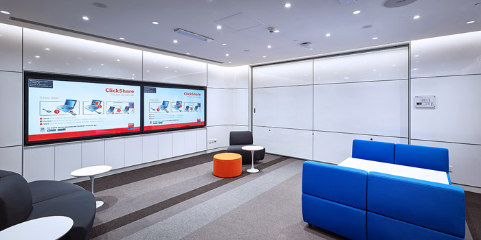 園區辦公樓接待裝修設計效果圖