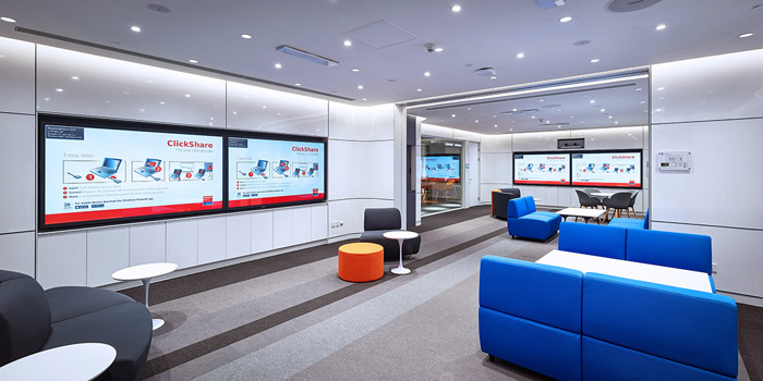 園區辦公樓接待裝修設計效果圖