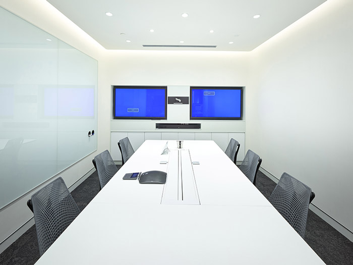 園區辦公樓會議室裝修設計效果圖