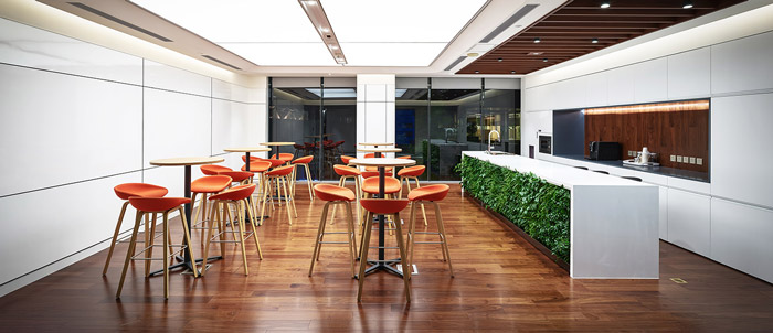 園區辦公樓吧臺裝修設計效果圖