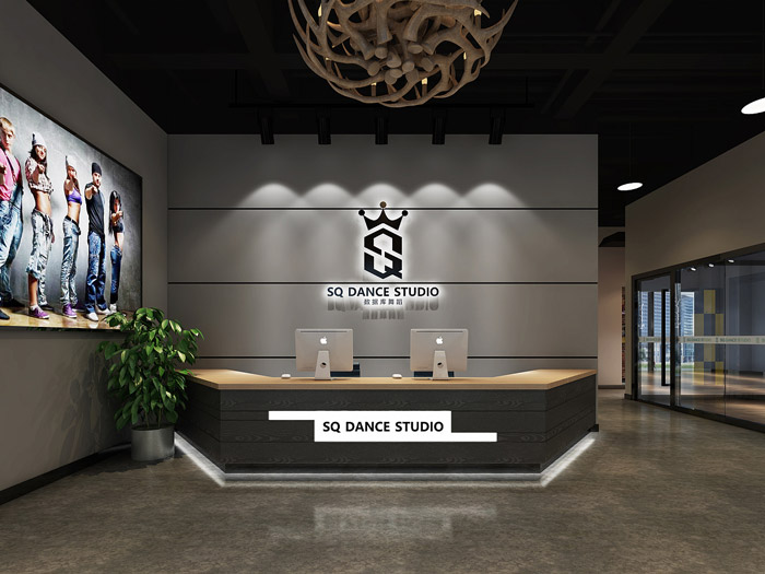 舞蹈培訓機構裝修設計效果圖