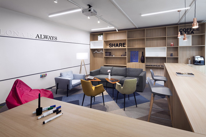 IT培訓學校交流室裝修設計效果圖