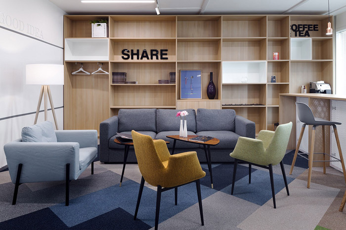 IT培訓學校交流室裝修設計效果圖