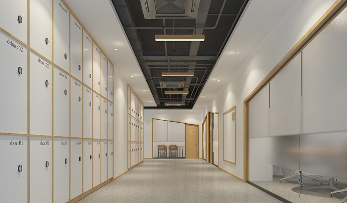 培訓(xùn)機(jī)構(gòu)收納柜裝修設(shè)計效果圖