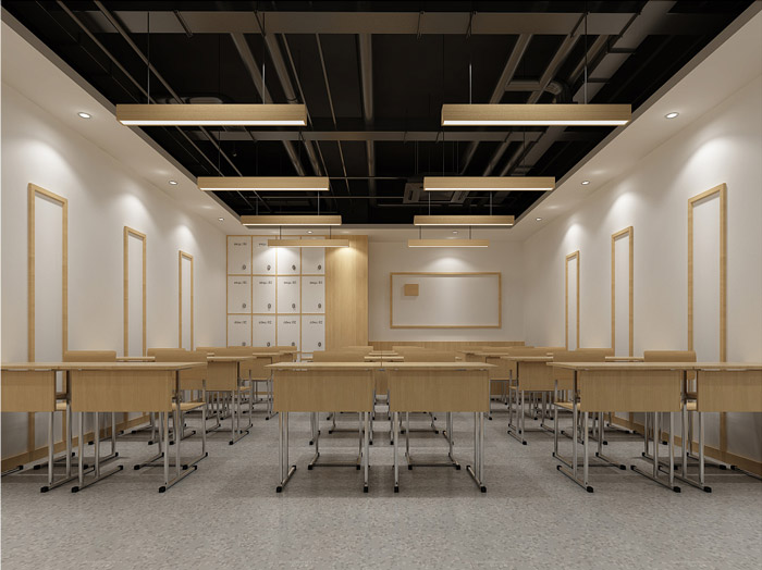 培訓(xùn)機(jī)構(gòu)教室裝修設(shè)計效果圖