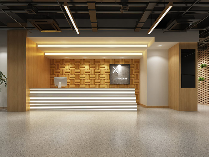 培訓機構辦公室裝修設計效果圖