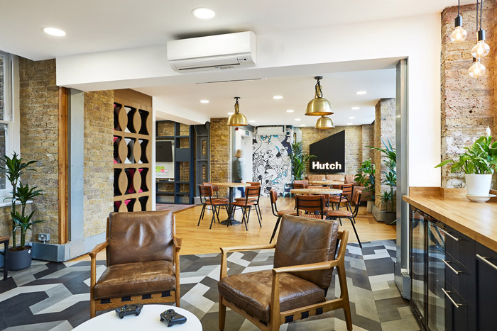 游戲公司接待區裝修設計效果圖