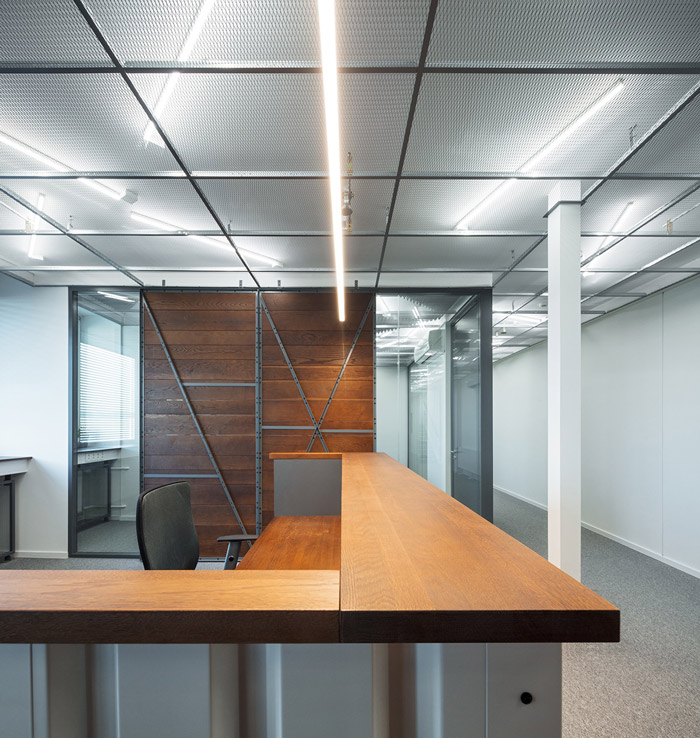 運輸公司前臺裝修設計效果圖