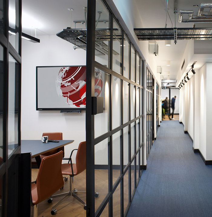 IT公司過道裝修設計效果圖