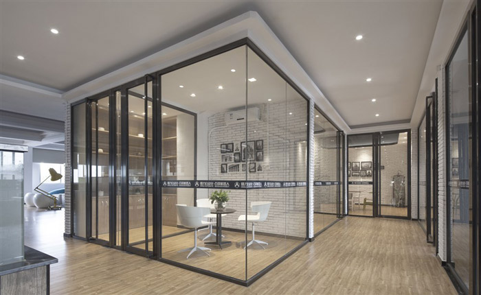 廠房辦公室接待區設計裝修效果圖