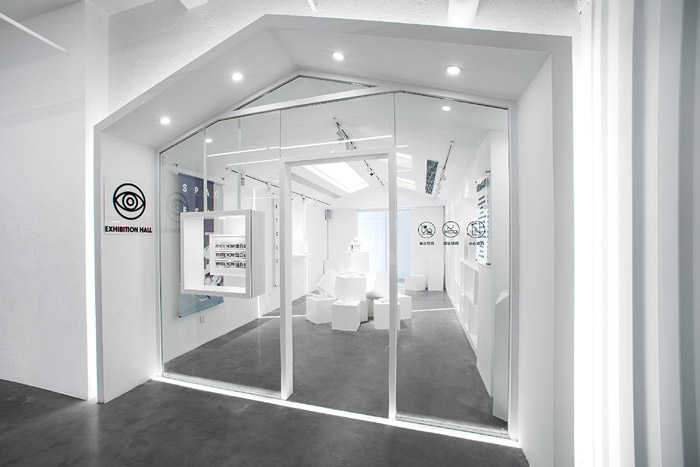 時尚創(chuàng)意工坊展廳裝修效果圖