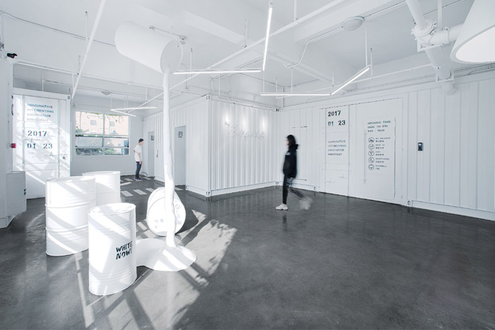 時尚創(chuàng)意工坊樣品房裝修效果圖