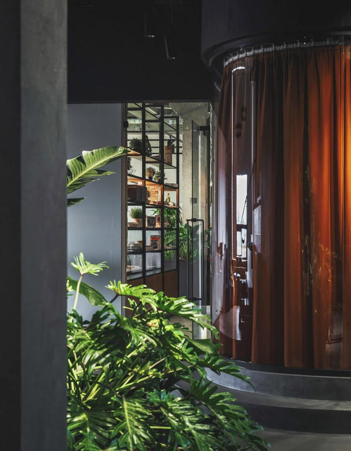 企業辦公室過道裝修設計效果圖