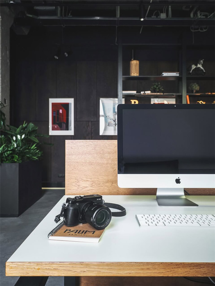 企業辦公室辦公區裝修設計效果圖